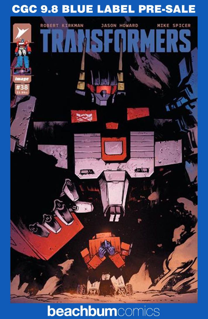 Transformers #38 Johnson Variant CGC 9.8