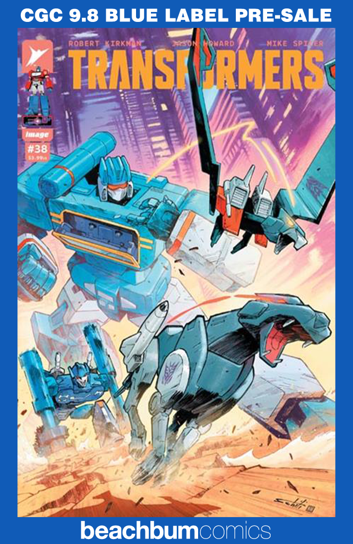 Transformers #38 Schiti 1:50 Retailer Incentive Variant CGC 9.8