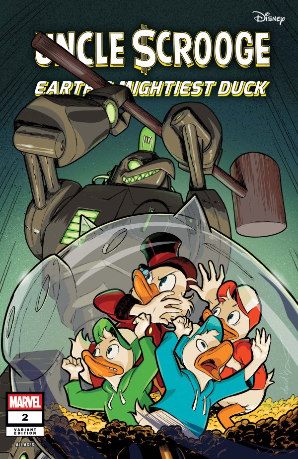 Uncle Scrooge: Earth's Mightiest Duck #2 Lopez Variant