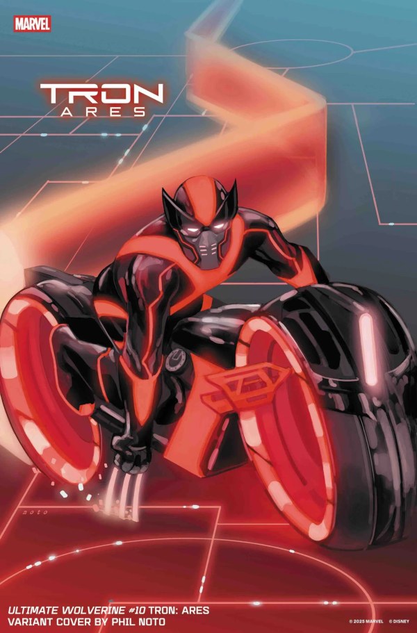 Ultimate Wolverine #10 Noto Tron: Ares Variant