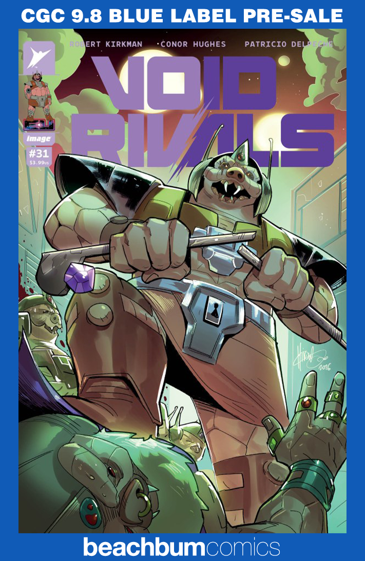 Void Rivals #31 Andolfo 1:25 Retailer Incentive Variant CGC 9.8