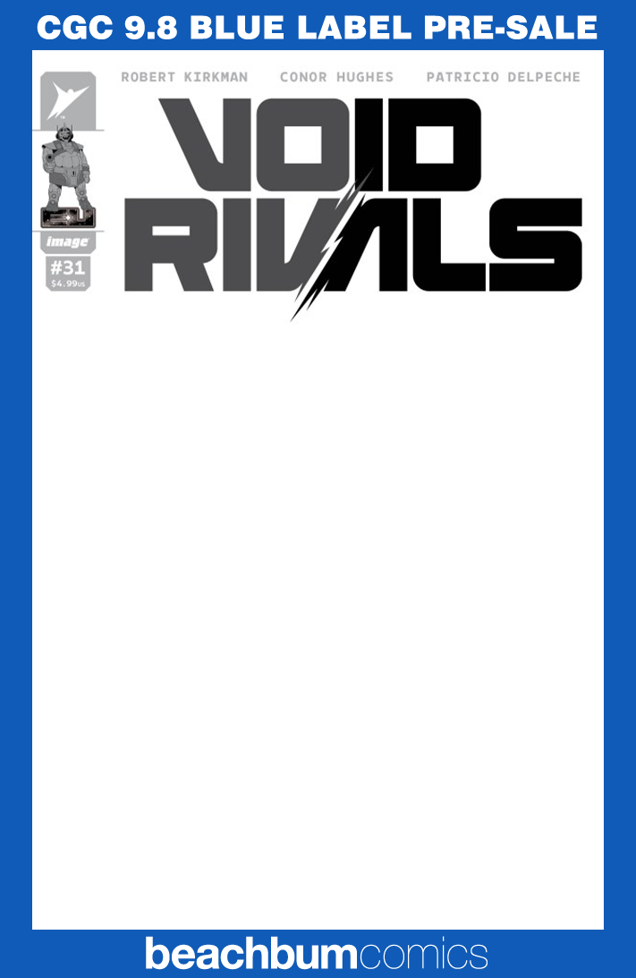 Void Rivals #31 Blank Sketch Variant CGC 9.8
