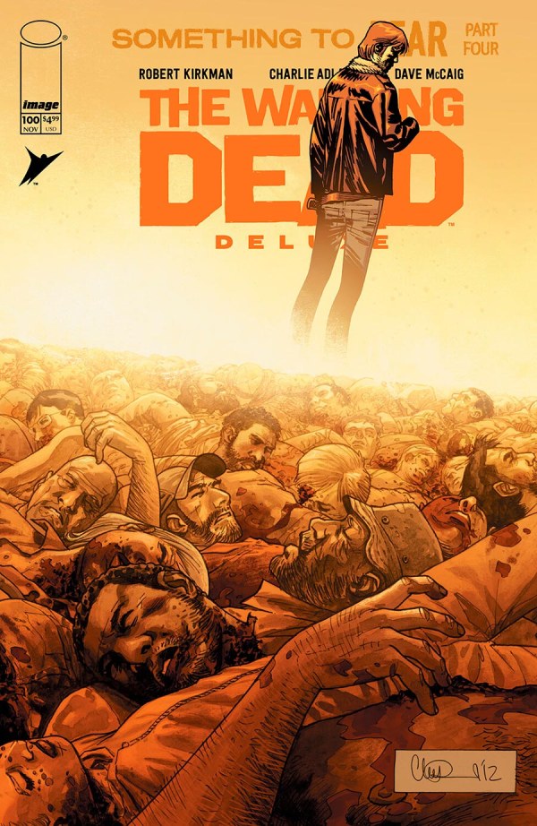 Walking Dead Deluxe #100 Cover F Adlard Wraparound Variant (11/6/24)