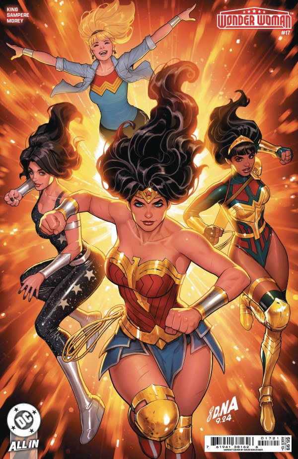 Wonder Woman #17 Cover B Nakayama Variant (1/22/25)
