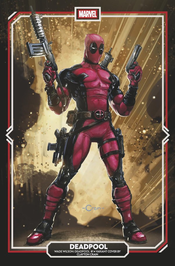 Wade Wilson: Deadpool #1 Crain Variant (2/11/26)