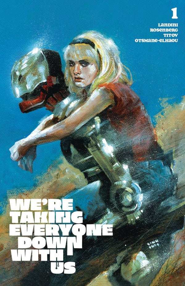 We're Taking Everyone Down With Us #1 Cover E Simmonds 1:50 Retailer Incentive Variant (3/26/25)