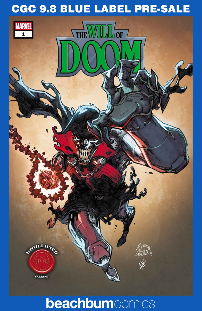 The Will of Doom #1 Stegman Knullified Variant CGC 9.8