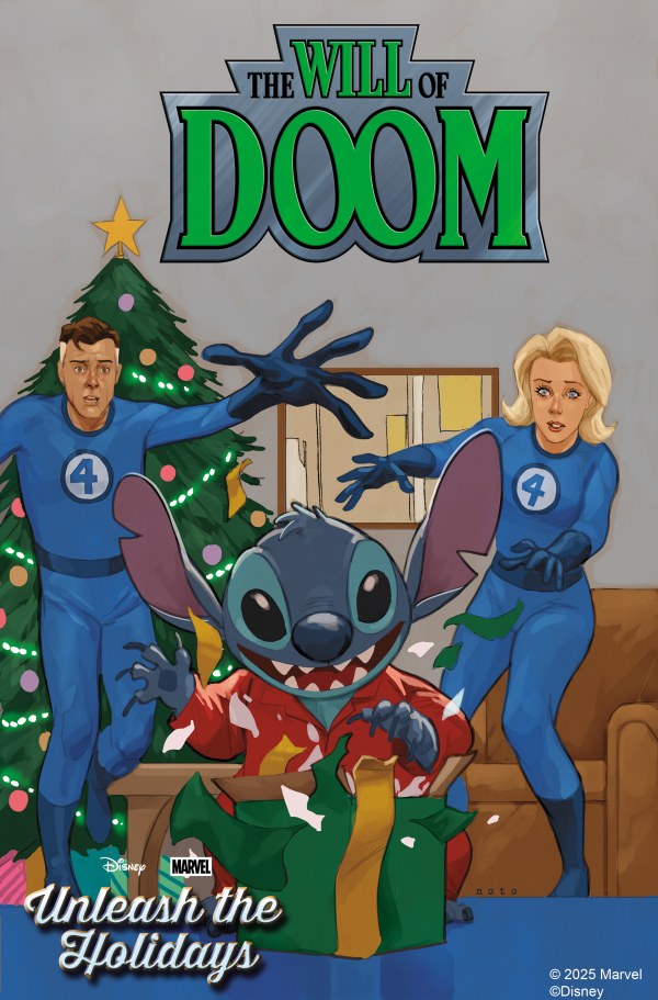 The Will of Doom #1 Noto Disney Stitch Unleash the Holidays Variant (12/24/25)