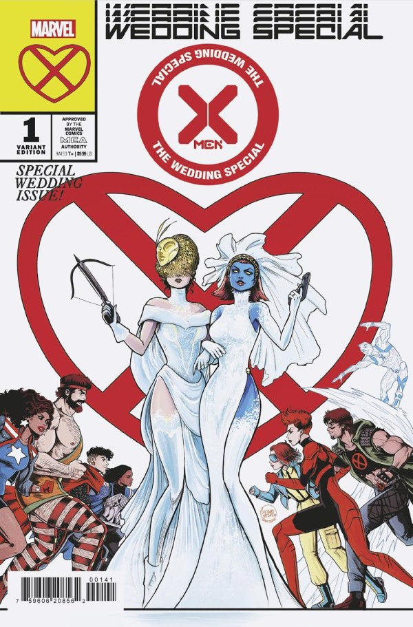 X-MEN WEDDING SPECIAL #1 LUCIANO VECCHIO VARIANT (05/29/2024)