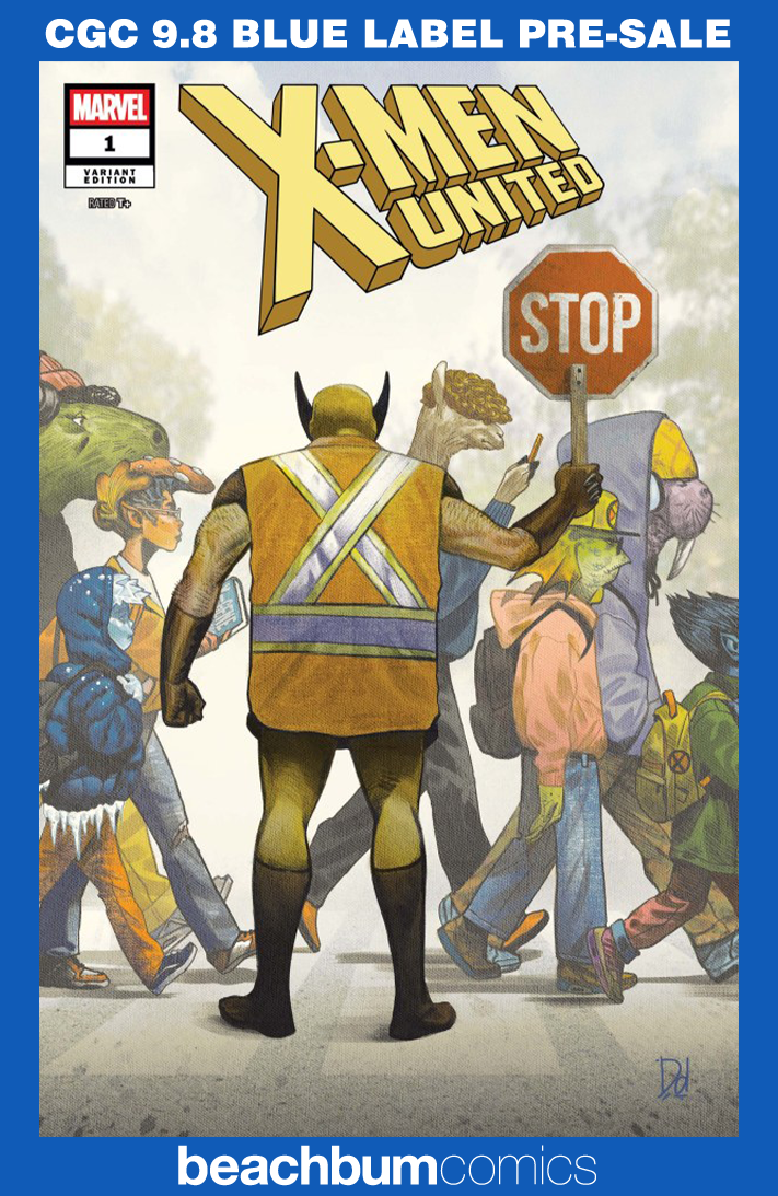 X-Men United #1 Del Mundo Variant CGC 9.8