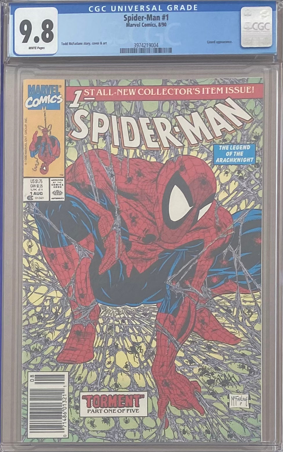 Spider-Man #1 CGC 9.8