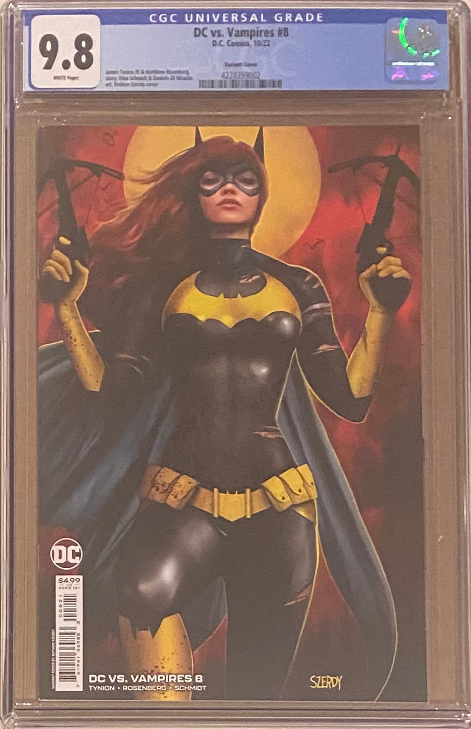 DC vs. Vampires #8 Szerdy Variant CGC 9.8