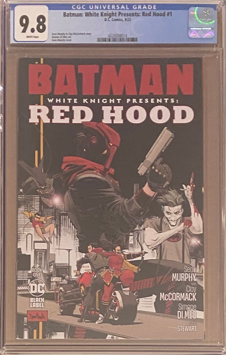 Batman: White Knight Presents - Red Hood #1 CGC 9.8