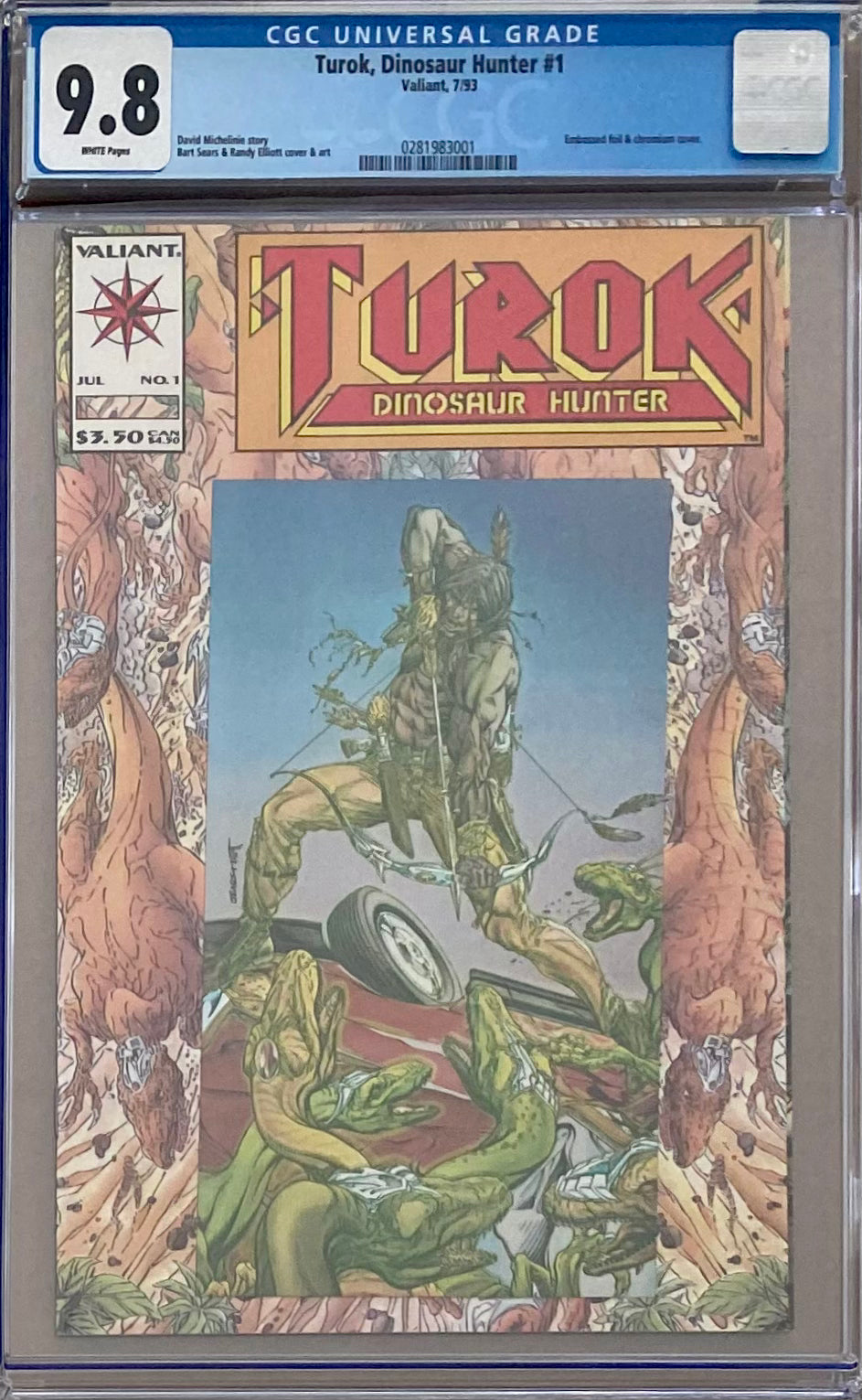 Turok, Dinosaur Hunter #1 CGC 9.8