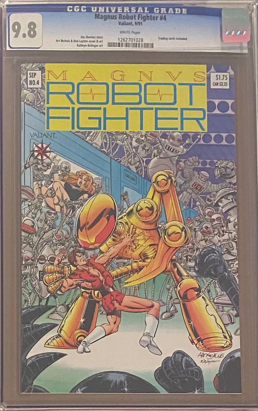 Magnus Robot Fighter #4 CGC 9.8
