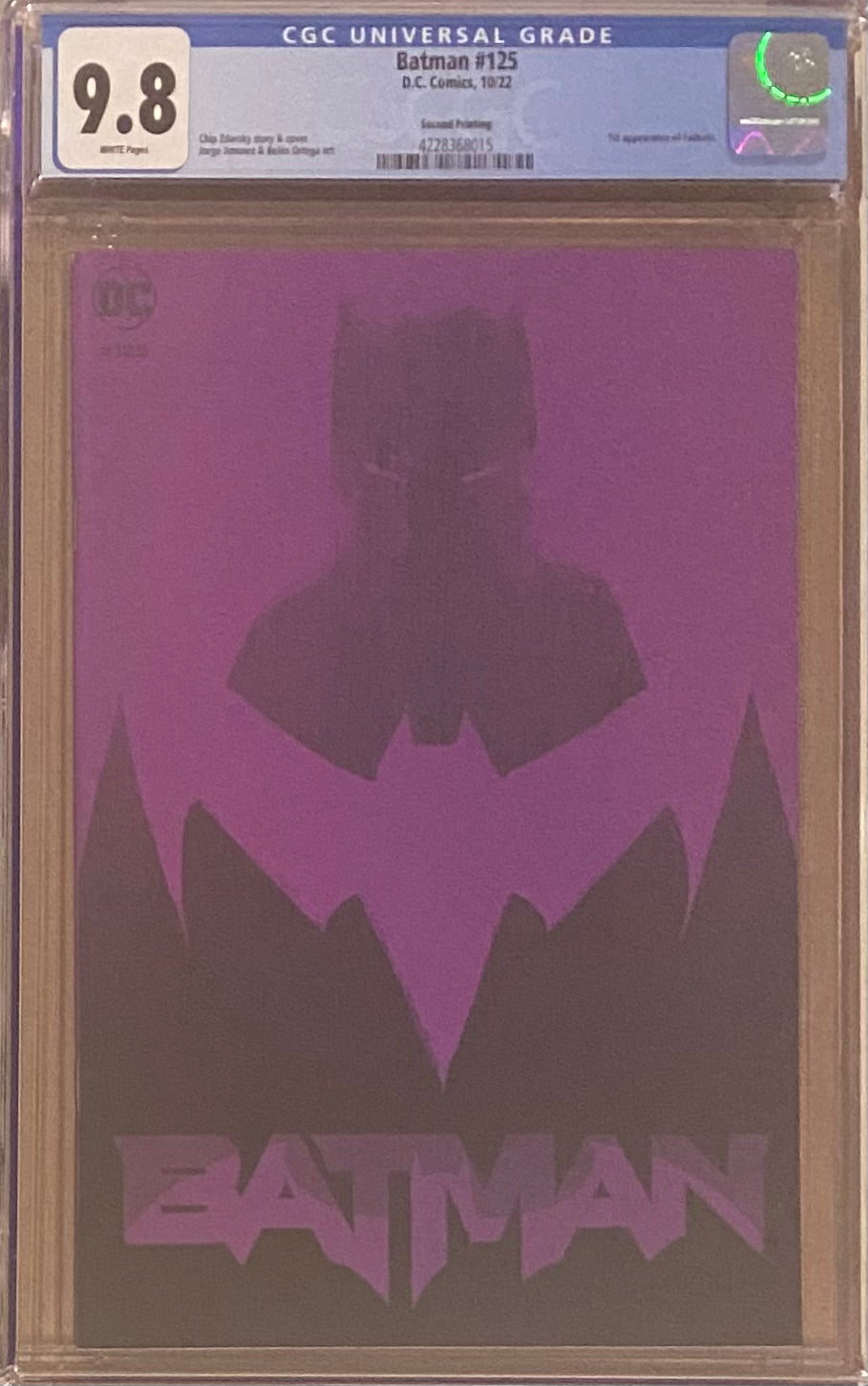 Batman #125 Second Printing CGC 9.8