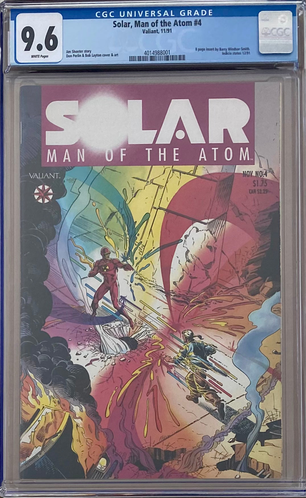Solar, Man of the Atom #4 CGC 9.6