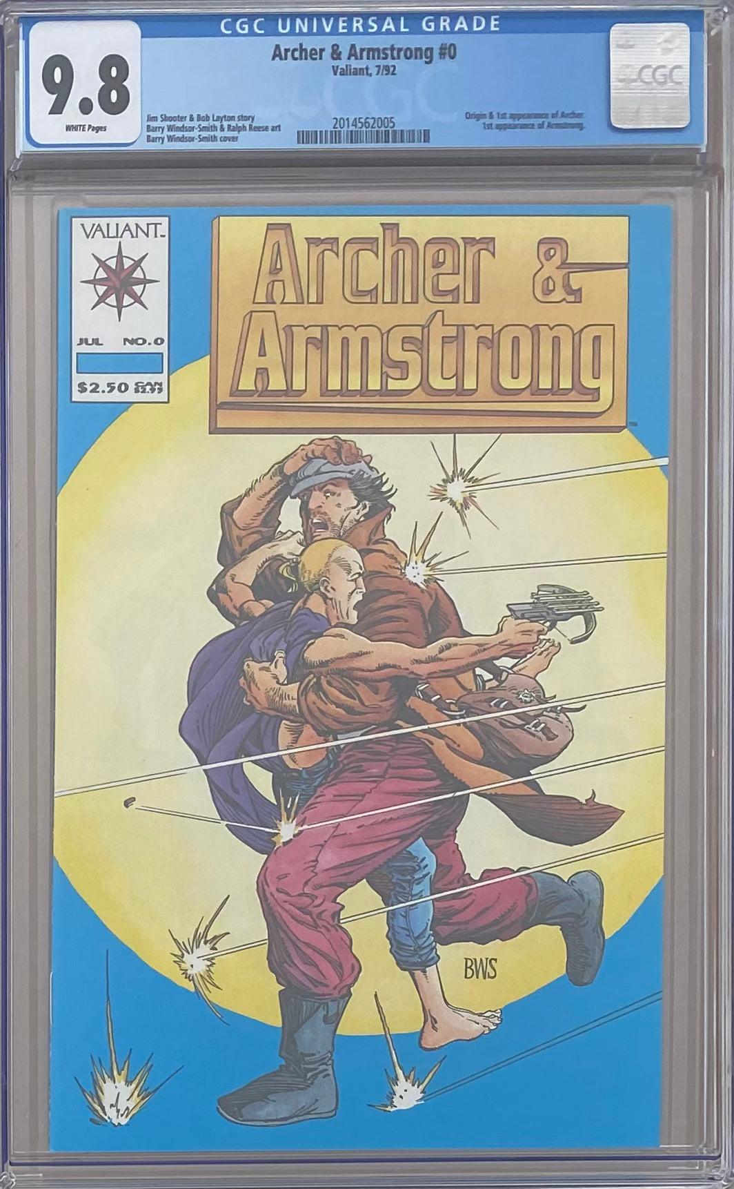 Archer & Armstrong #0 CGC 9.8