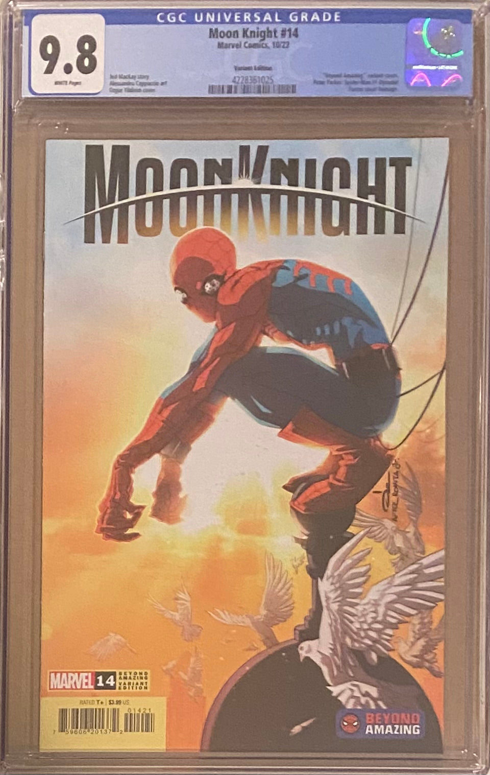 Moon Knight #14 Variant CGC 9.8