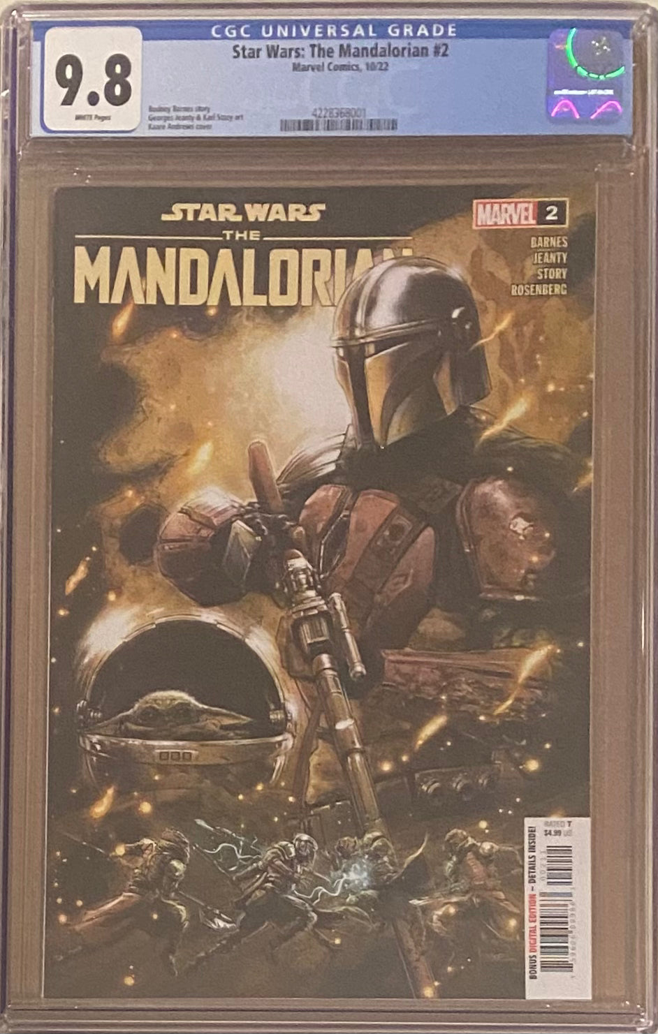 Star Wars: The Mandalorian #2 CGC 9.8