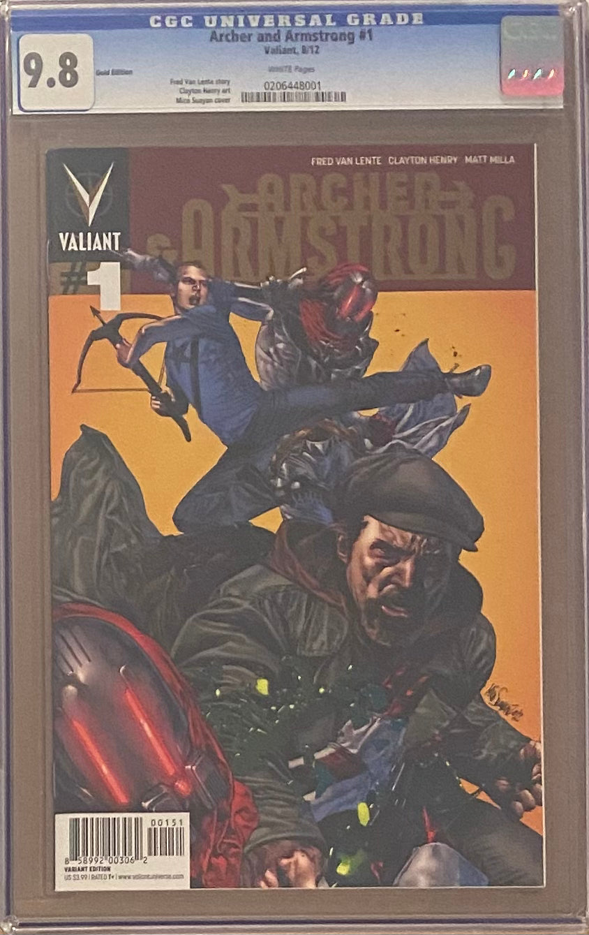 Archer and Amstrong #1 Gold Edition CGC 9.8