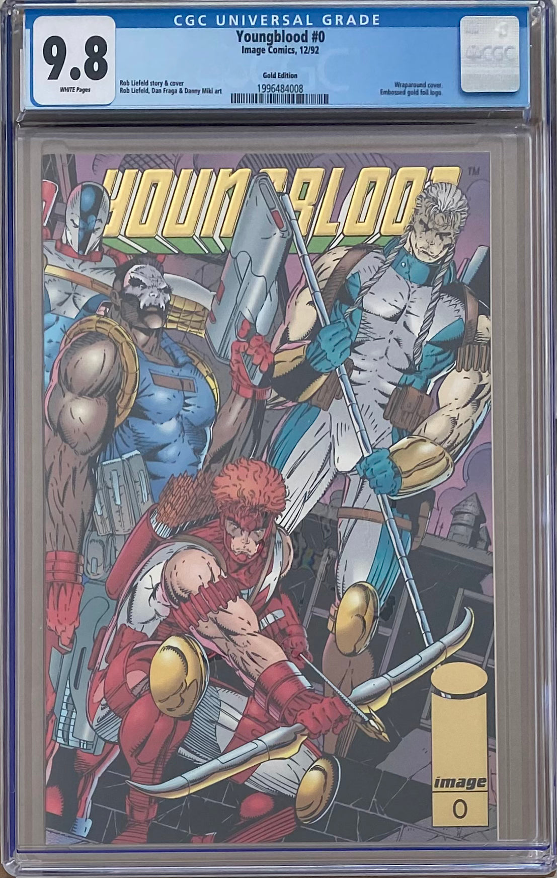 Youngblood #0 Gold Edition CGC 9.8