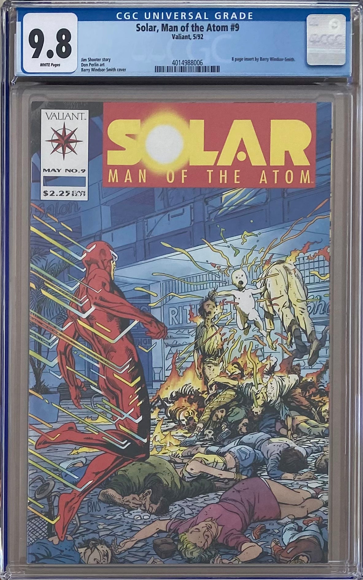 Solar, Man of the Atom #9 CGC 9.8