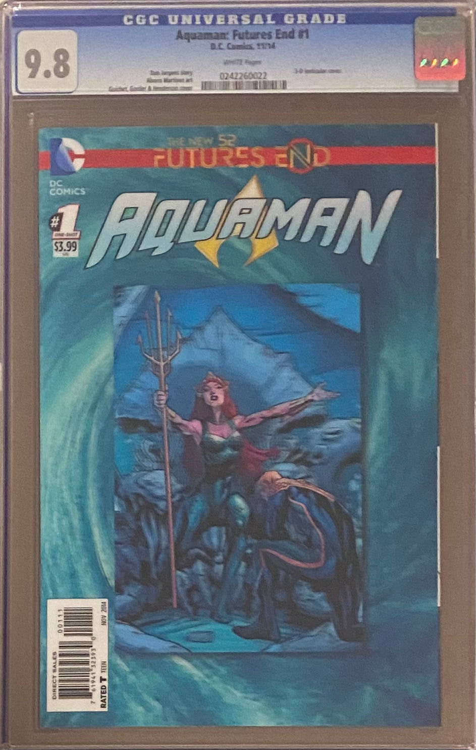 Aquaman: Future's End #1 CGC 9.8