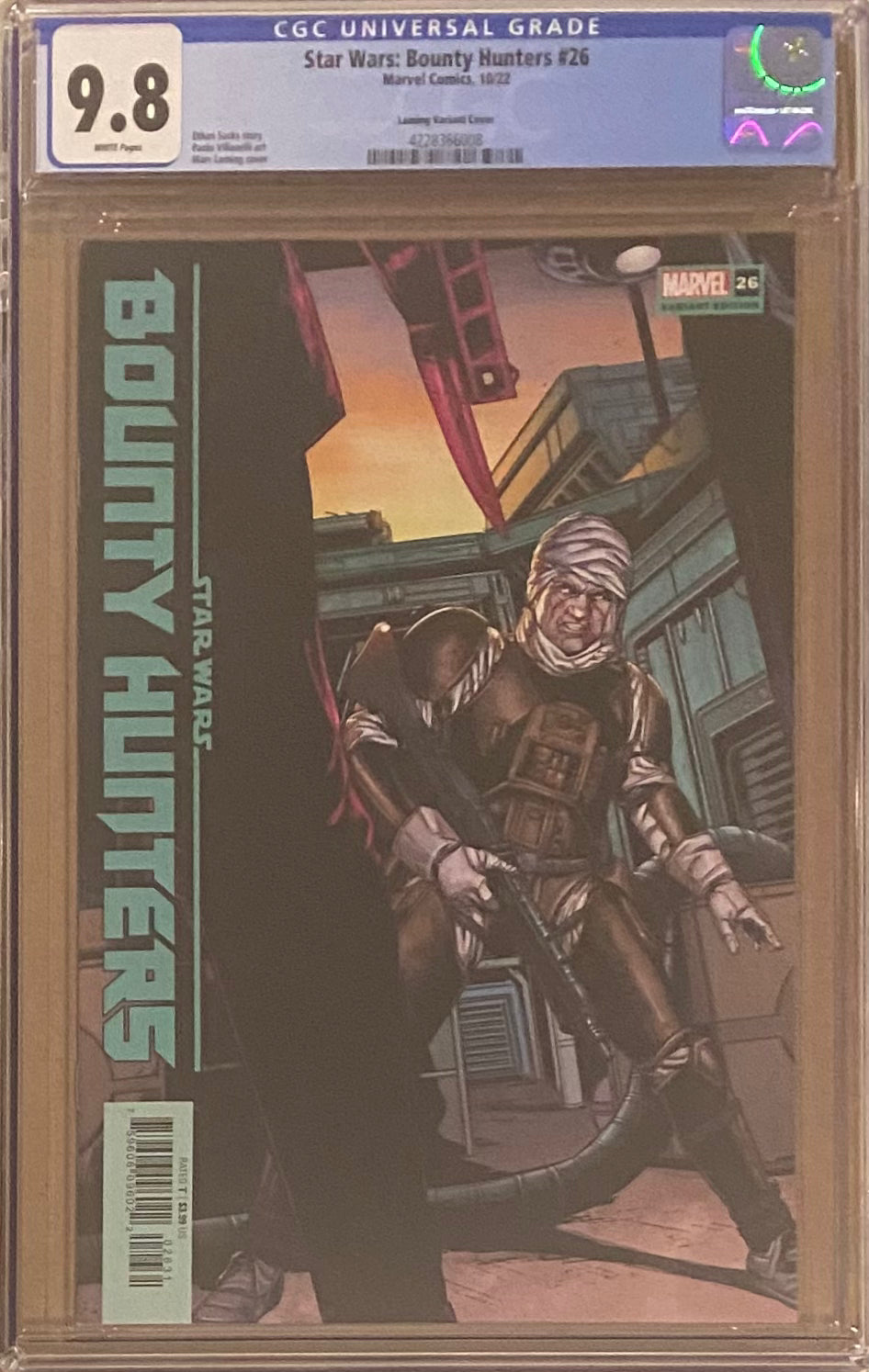 Star Wars: Bounty Hunters #26 Laming Variant CGC 9.8