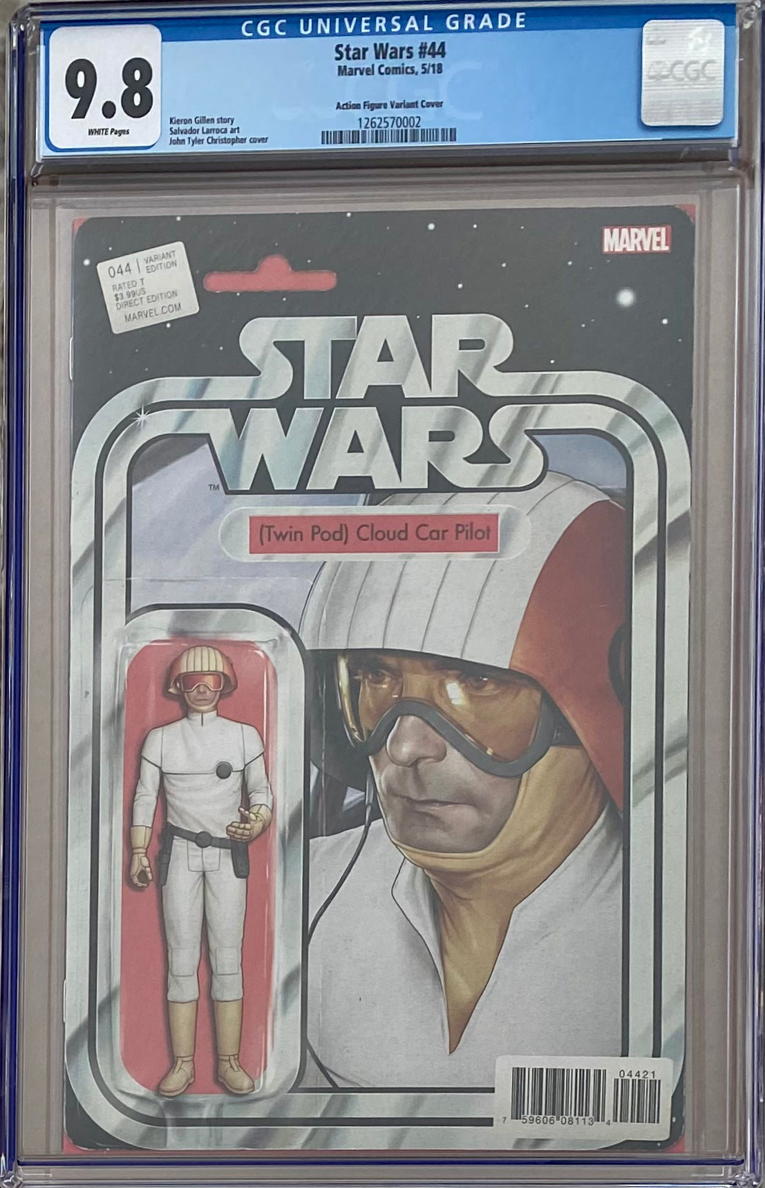 Star Wars #44 Action Figure Variant CGC 9.8