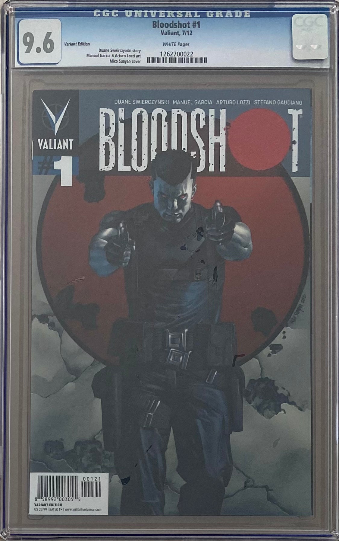 Bloodshot #1 Variant Edition CGC 9.6