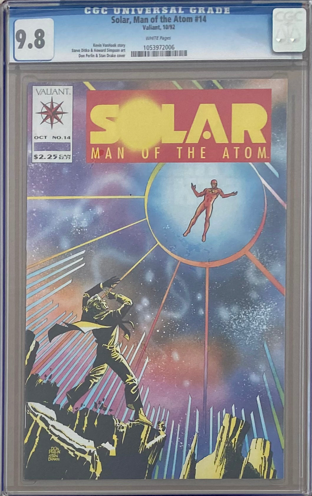 Solar, Man of the Atom #14 CGC 9.8
