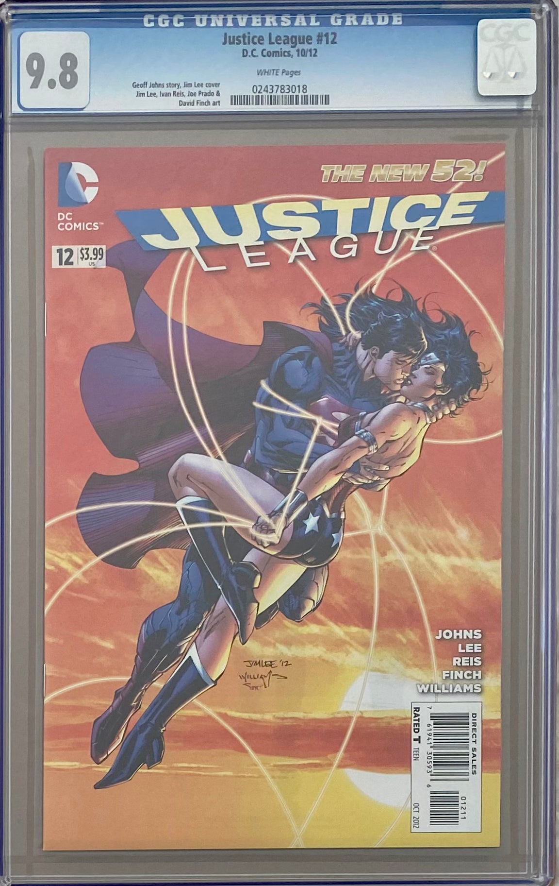 Justice League #12 CGC 9.8