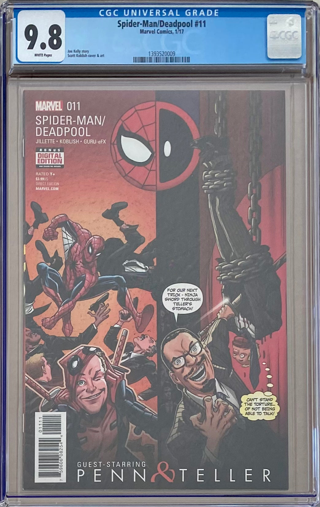 Spider-Man/Deadpool #11 CGC 9.8