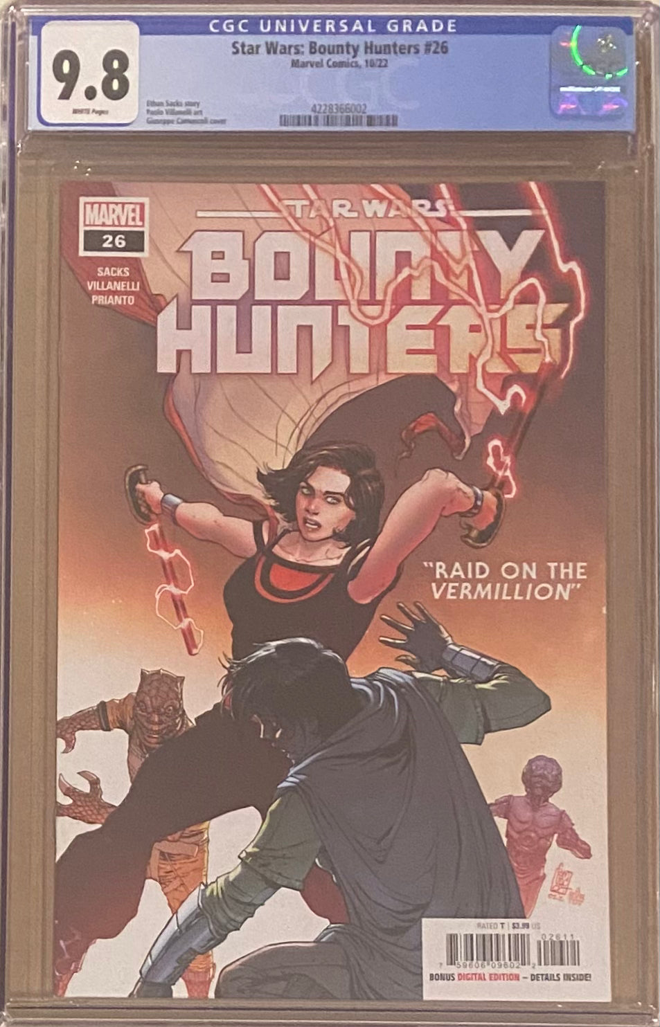 Star Wars: Bounty Hunters #26 CGC 9.8