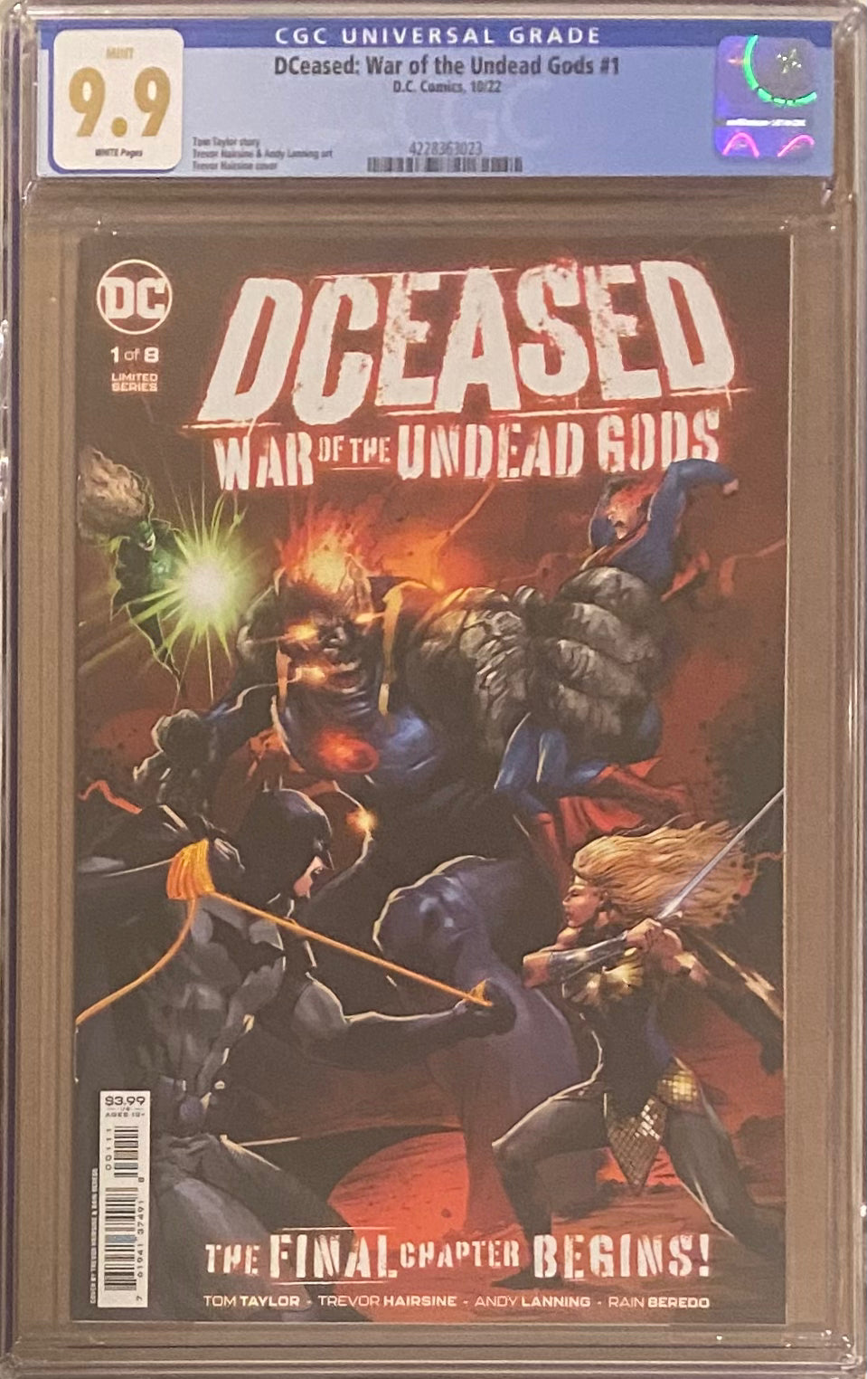 DCeased: War of the Undead Gods #1 CGC 9.9