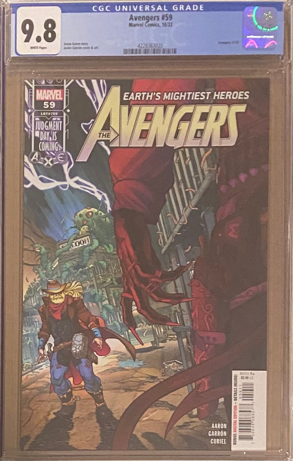 Avengers #59 CGC 9.8