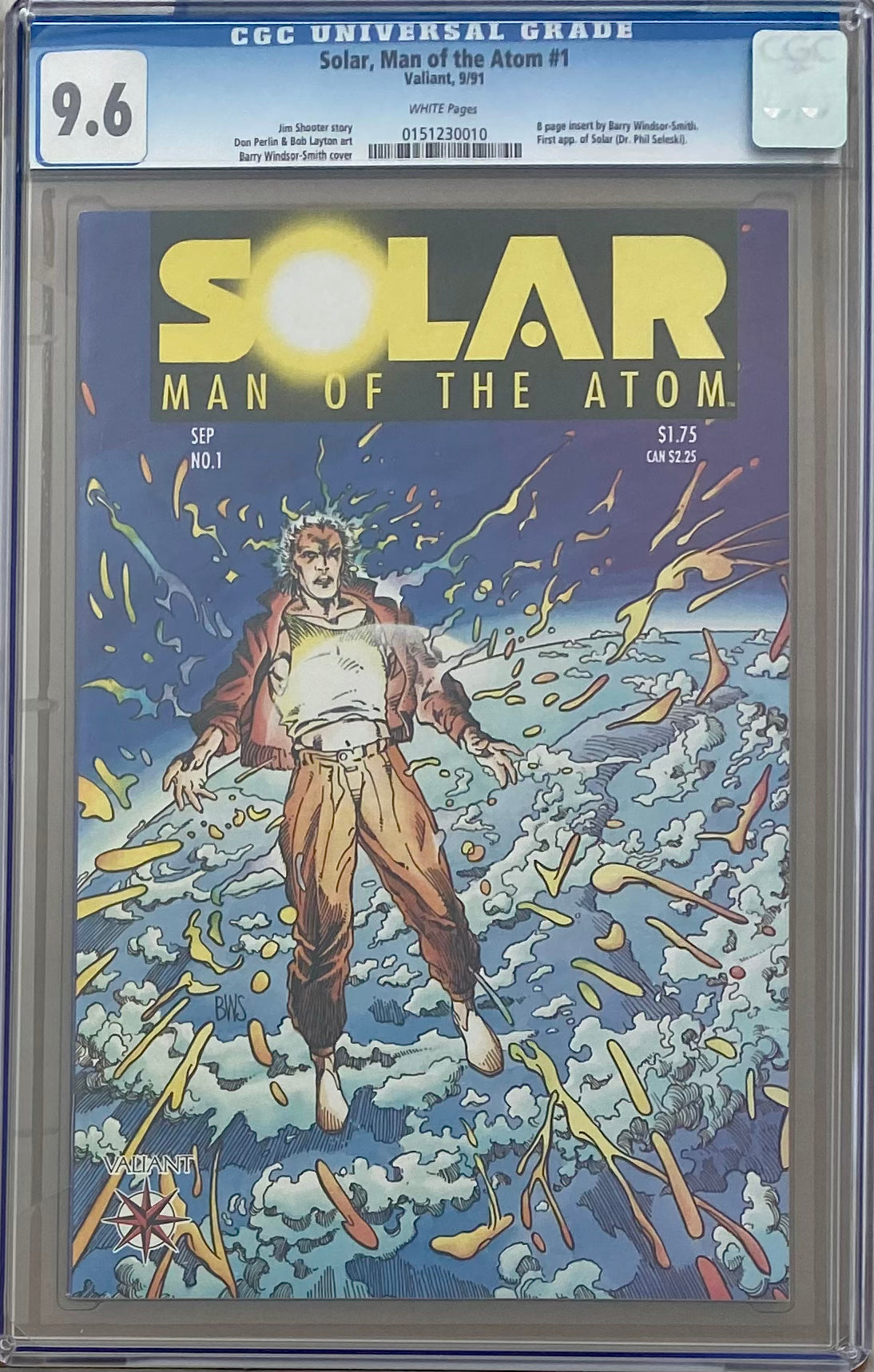 Solar, Man of the Atom #1 CGC 9.6