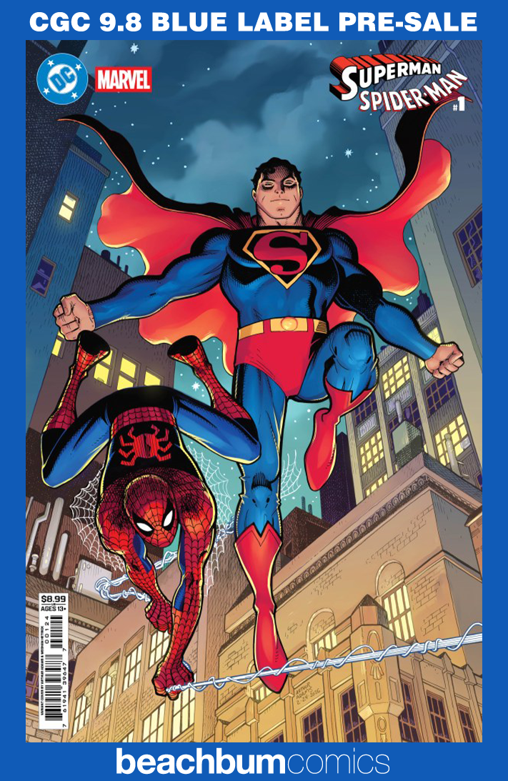 DC/Marvel: Superman/Spider-Man #1  - Cover L - Adams Variant CGC 9.8