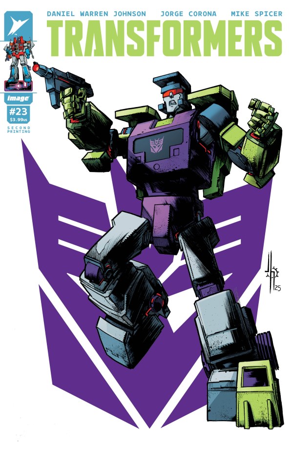 Transformers #23 Second Printing Cover A Howard (3/18/26)