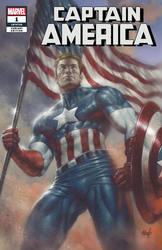 Captain America #1 Lucio Parrillo Exclusive