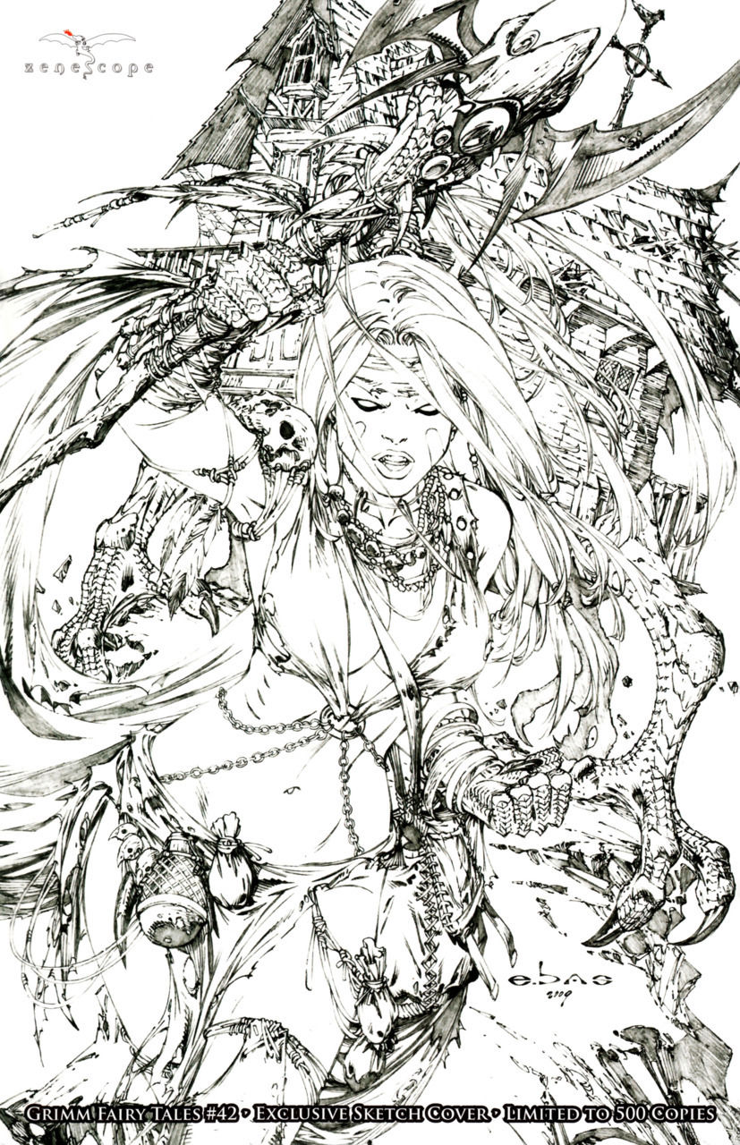 Grimm Fairy Tales #42 Sketch Exclusive