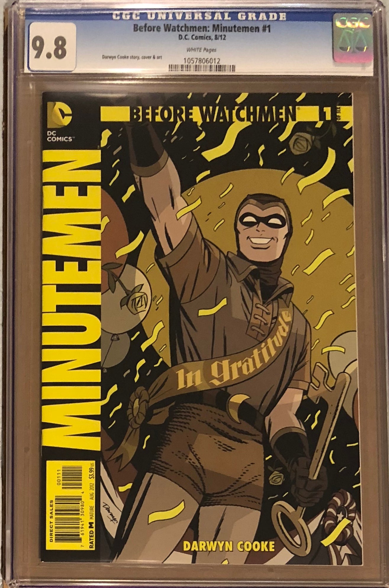 Before Watchmen: Minutemen #1 CGC 9.8