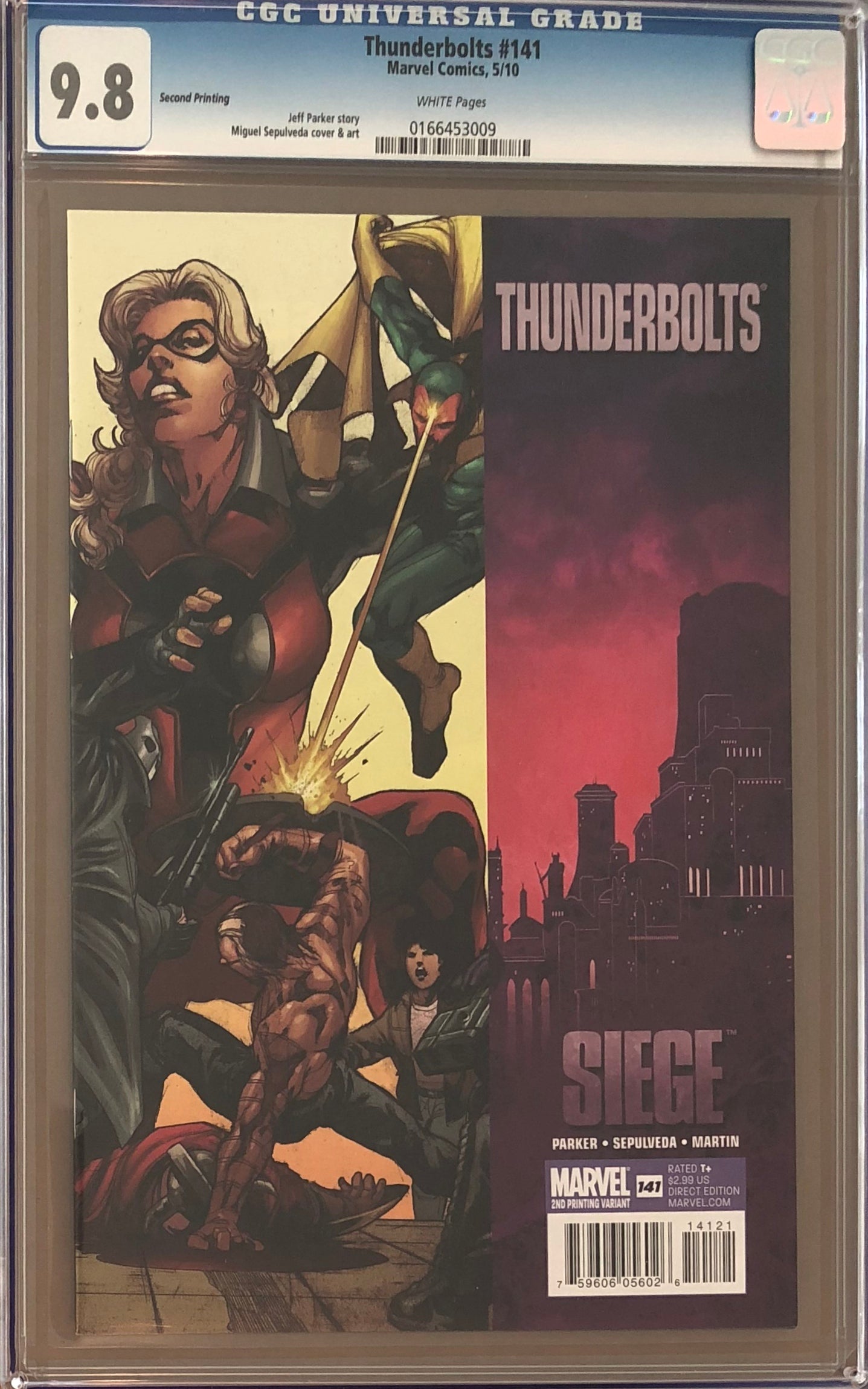 Thunderbolts 141 Second Printing CGC 9.8