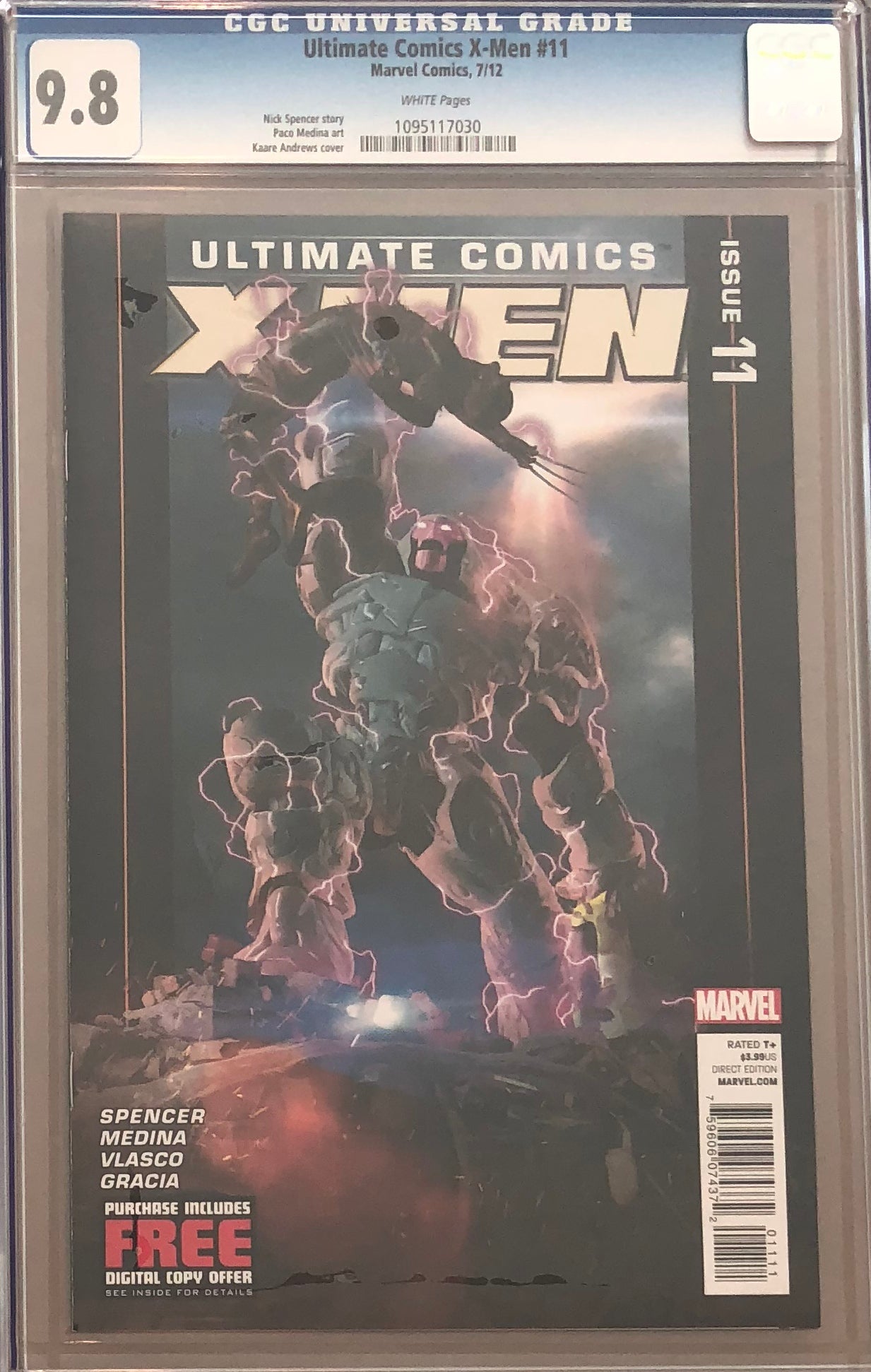 Ultimate Comics X-Men #11 CGC 9.8