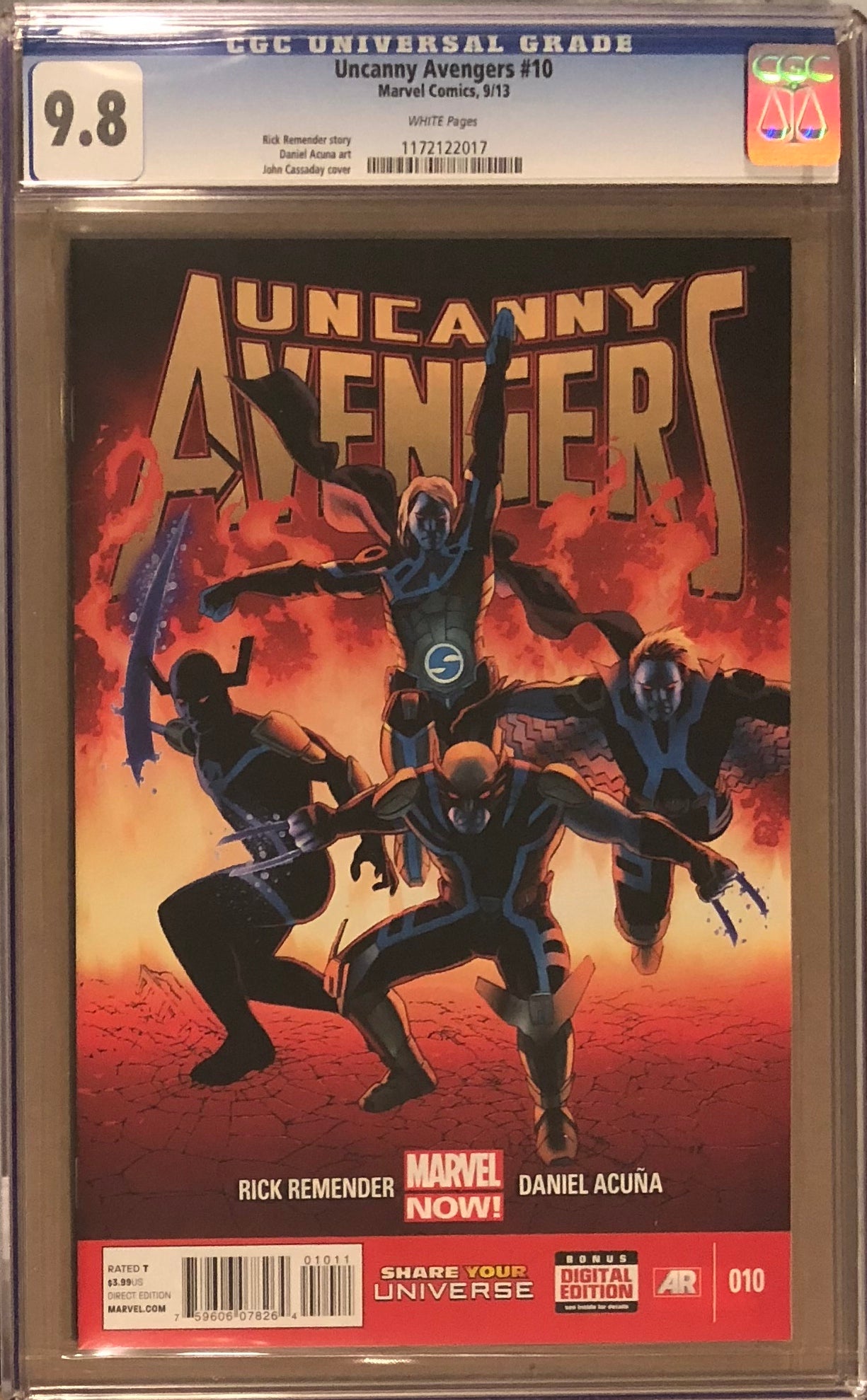 Uncanny Avengers #10 CGC 9.8
