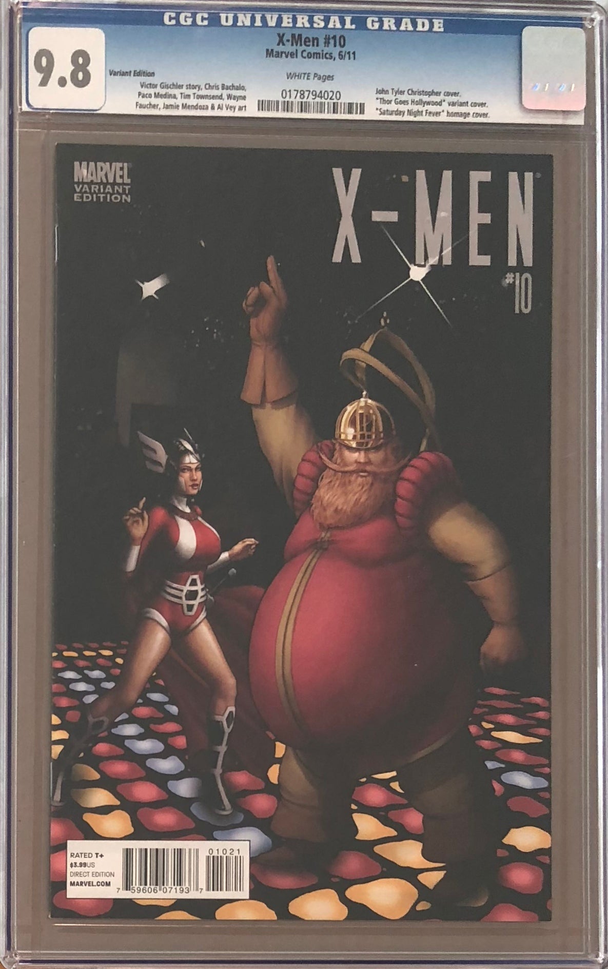 X-Men #10 Variant CGC 9.8