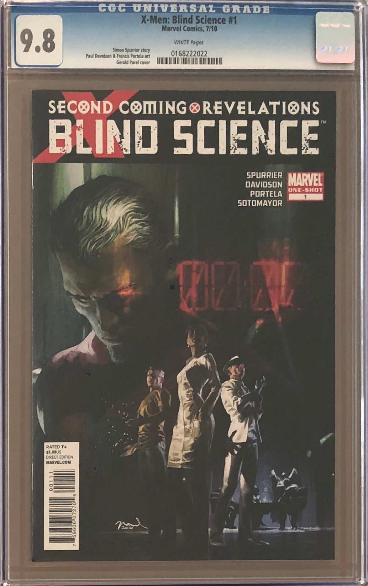 X-Men: Blind Science #1 CGC 9.8