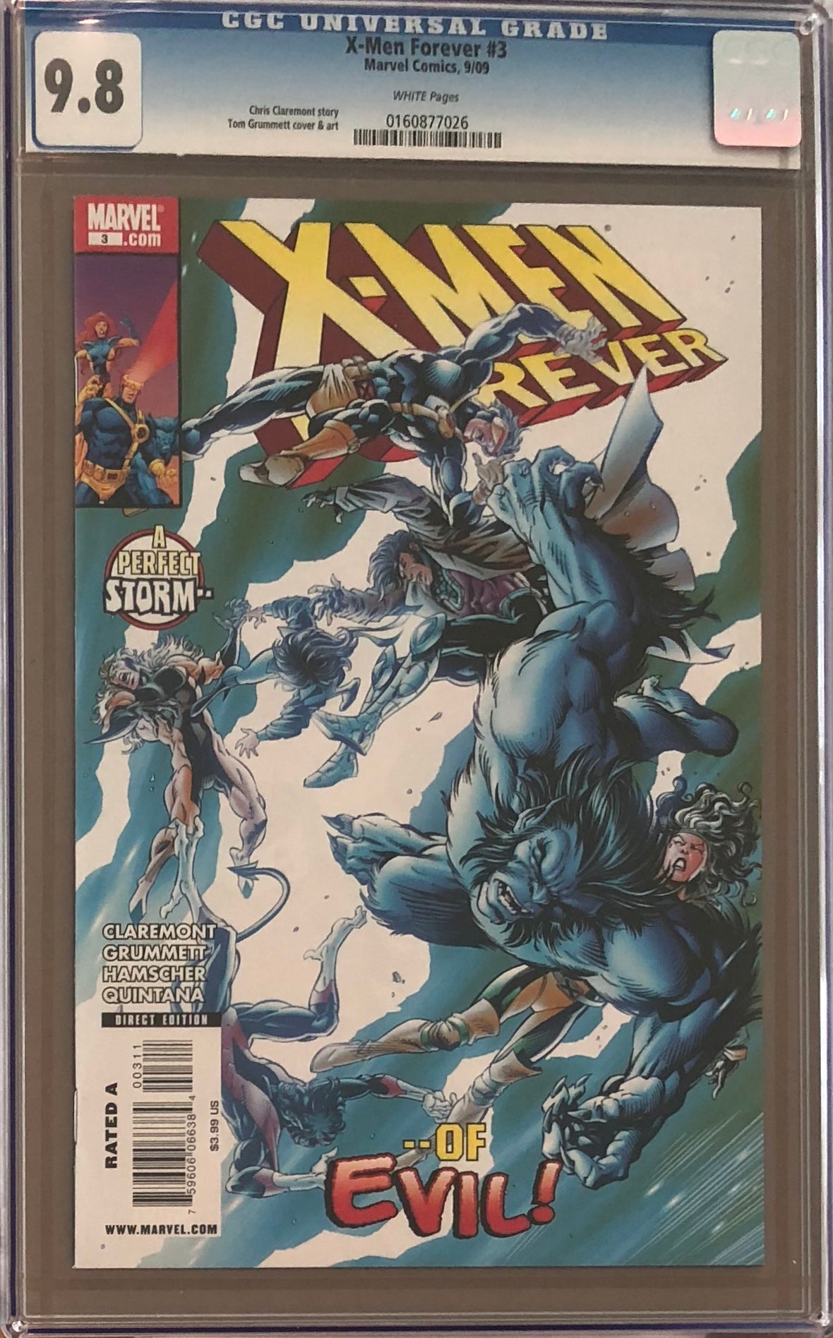 X-Men Forever #3 CGC 9.8