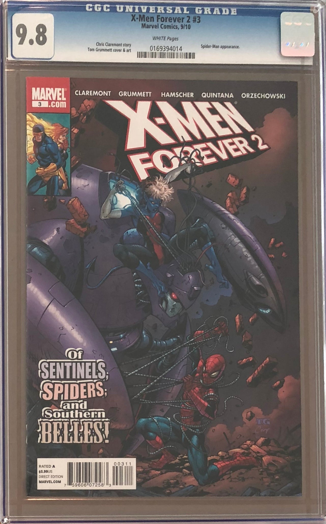 X-Men Forever 2 #3 CGC 9.8